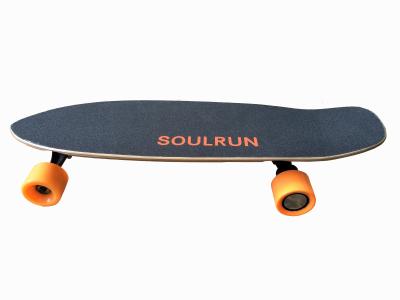 China 15KM Electric Balance Scooter For Teenager , Electric Motorized Skateboard 700*190mm for sale