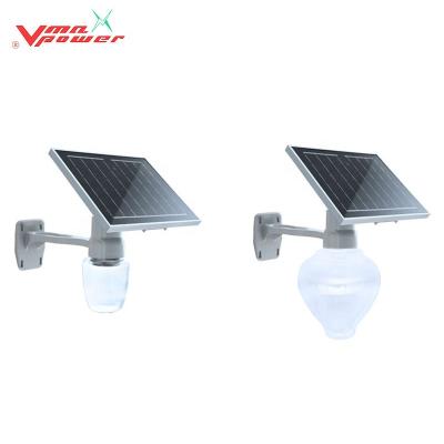 China Vmaxpower 15W 12W 9W 6W Street Yard Road Porch Solar Garden Light 2022 Years All In One LED Street Light 6V 10W Integrated Solar Panel LED Solar Light for sale