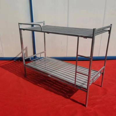 China Modern High quality and cheap modern style thickened steel bunk bed bunk iron frame bed for sale