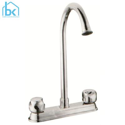 China Thermostatic Faucet Two Tap Plastic Handle Kitchen Faucet Plastic Kitchen Faucet Two Hot And Cold for sale