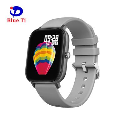 China Factory Hot Selling Touch Screen 1.4 Inch Full Touch Screen Fitness Tracker Blood Pressure Smart Watch for sale