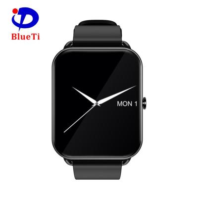 China Touch Screen Blueti Body Temperature Watch Heart Rate Fitness Tracker Reloj Smart Watch For Mobile Phones Android IOS for sale