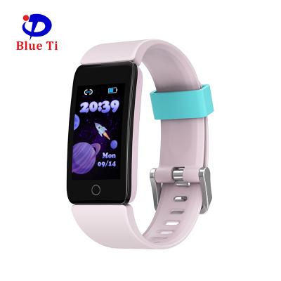 China Smart Color Screen Heart Rate Blood Pressure Alarm Sedentary Sport Touch Screen Wristband Watch Men Women For Android IOS for sale