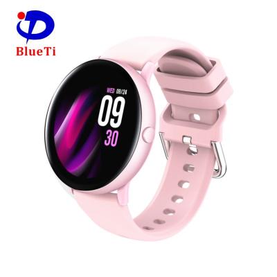 China 1.09 Inch Full Touch Screen Touch Body Temperature Smartwatch Music Heart Rate Fitness Tracker Smartwatch Smartphone For Android ISO for sale