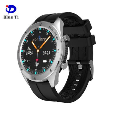 China MP3 Playback Sports Fitness Watch Voice BT Calls Answer Message Reminder Heart Rate Tracking Smartwatches for sale