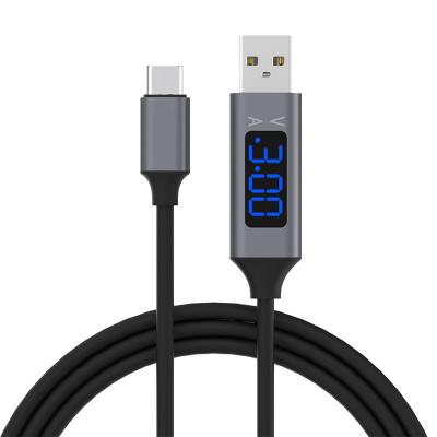 China LED Screen Display 3A LED Display Micro/Charging Current-Voltage Type Fast C USB Charging Cable For iPhone Samsung Huawei Oppo Vivo for sale