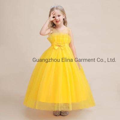 China Baby Clothes Girls Party Garment Wedding Dress Princess High Quality Fluffy Dress for sale