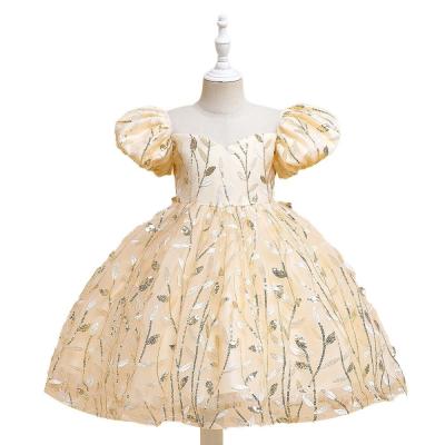 China Wholesale Baby Clothes Girls Party Garment Ball Gown Dress Princess Lace Dress New Arrival for sale