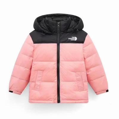 China Kids Winter Down Coat for Girls and Boys Clothes Waterproof Outdoor Hooded Coat Baby Wear for sale