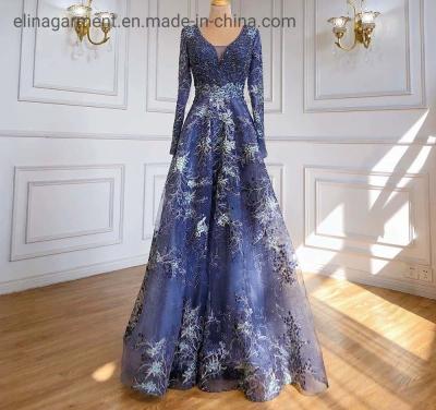 China Sequined Sex Beading Ball Dress Luxury Evening Party Dress Mermaid Bridesmaid Gowns Lace Dress for sale