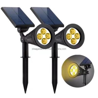 China High Quality Portable Outdoor LED Solar Garden Color Changing Spotlight Factory Supply Solar Light 2021 for sale