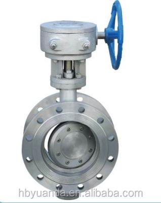 China PN16 Water Level Cast Steel Butterfly Valve for sale