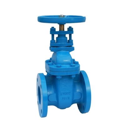 China General 125 LB 6 Inch DN150 Stem Cast Iron Non Rising Gate Valve With Brass Seal for sale