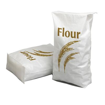 China 25kg moisture proof wholesale high quality pp woven flour sack/sack for sale