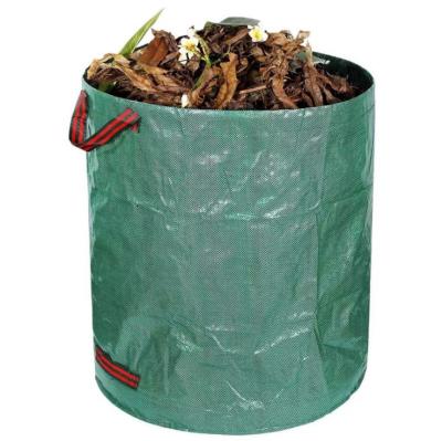 China 272 Liter Eco-Friendly Garden Garbage Bag Heavy Duty Reusable Polypropylene Garden Garbage Bag for sale