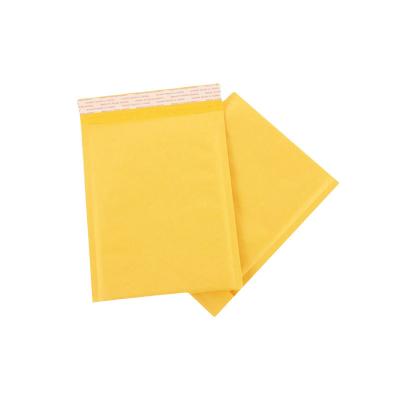 China Best Selling Anti-collision Avoidance Shockproof Raincoat Custom Made High Quality Anti-collision Thickening Yellow Mailer Packing Kraft Paper Bubble Bag for sale