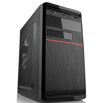 China With fan computer desktop gaming gamer desktop case for p4 microcomputer pc chassis pc chassis oem pc tower OEM ATX colorful PC case for sale