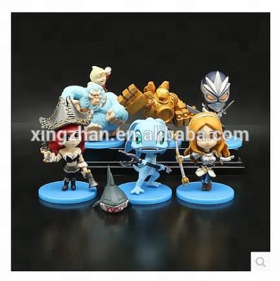 China PVC Lol Dolls Toy Popular Online Game Legends Cartoon Action Figure Plastic OEM Miniature for sale