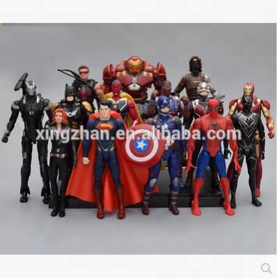 China Cartoon Toy Famous Movie Character Action Numbers Plastic PVC Toy Gifts OEM Factory for sale