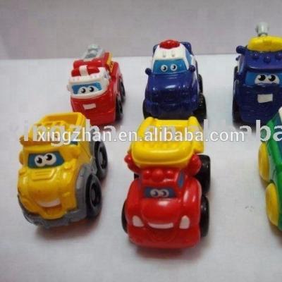 China Cheap Colorful Plastic Model Toy Cars For Kids PVC Small for sale