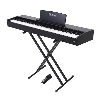 China Beginner Digital Piano 191 portable digital 88 keys midi piano 88 keys digital piano for sale