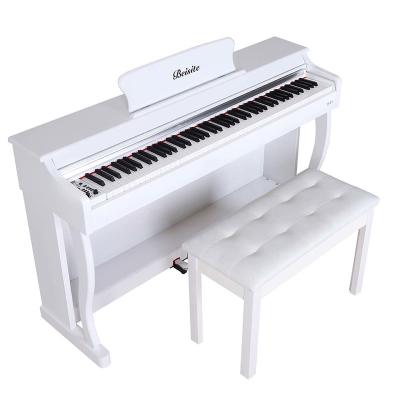 China Multifunction 91 digital piano hammer action keyboard piano MIDI keyboard piano digital for sale