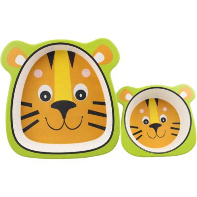 China Children /kids /kids feeding tableware /dinnerware healthy kids baby children bamboo fiber tableware dinnerware feeding set for sale