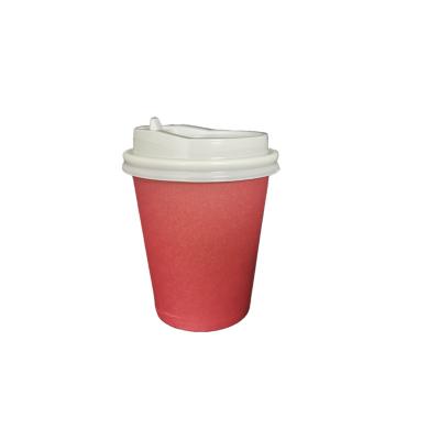 China Disposable Custom Biodegradable PLA Coated Disposable Paper Coffee Cup For Hot Drink for sale