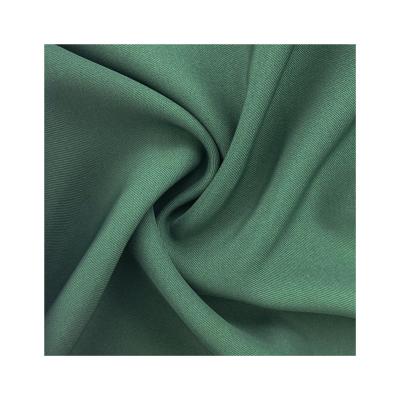 China Double Sided 100% Polyester Shrink-Resistant Twill Fabric For Casual Wear Pants Fabric Ready To Ship Fabric for sale