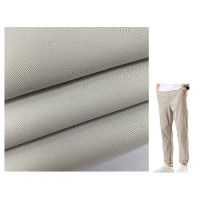 China Hot Selling High Quality Khaki 100% Cotton Poplin Peached Tear-Resistant Fabric For Pants for sale