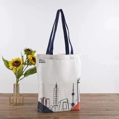 China Other Canvas Bag Shoulder Student Cotton Bag Custom Printing Portable Tote Bag for sale