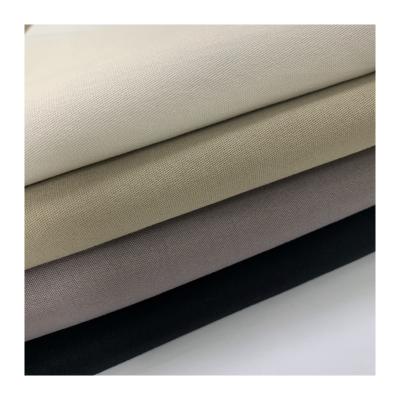 China Wholesale Tear-resistant plain dyed 98 cotton 2 elastane stretched peached twill fabric for pants for sale