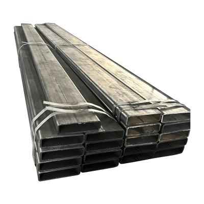 China Q195-Q235 black square welded pipes and high quality structural pipe steel tube for building material for sale