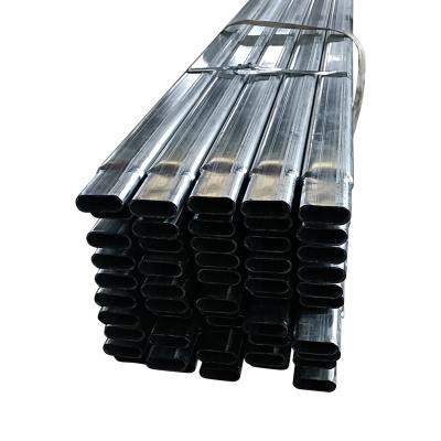 China Structure Pipe Galvanized Greenhouse Tube For Greenhouse 30*50 Oval Greenhouse Tube for sale