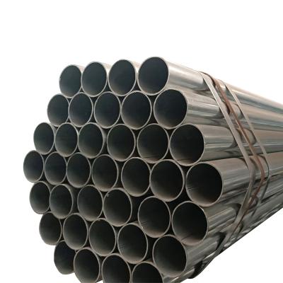 China Structure Pipe Threaded DN100 Hot Dipped Galvanized Round Pipe Power Signal Communication Rail Galvanized Steel Pipe Pressure Groove Galvanized Pi for sale