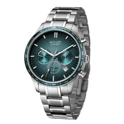 China Available OEM Men's Quartz Automatic Date Watch Men's Quartz Watch MIYOTA Japan Movement 316L Stainless Steel Luxury Wristwatches for sale