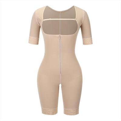 China Antibacterial Mail Butt Lifter Faja Surgical Plus Size Tummy Control Shapewear Jumpsuit Shorts for sale