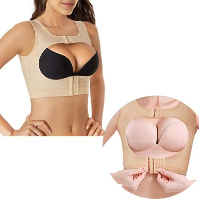 China Fashion Design Antibacterial Women Slimming Body Shapewear Open Top Bust Faja High Compression for sale