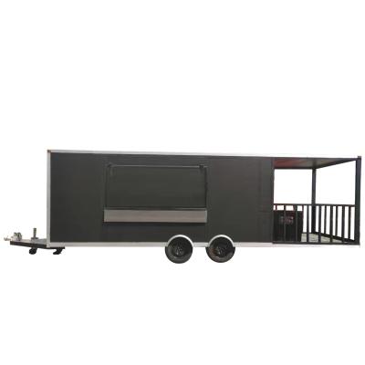 China American Bakery Cafe Food Trailer Mobile Food Supply Trailer for sale