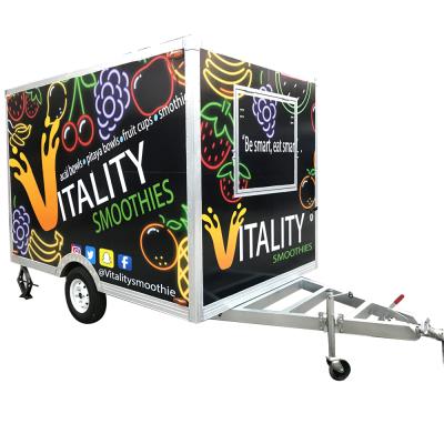 China bakery food trailer with porch fast food trailer for sale mobile food trailer for sale