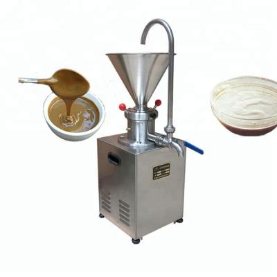 China Snack Factory Stainless Steel Peanut Butter Grinding Machine with Peanut Butter Dispenser for sale