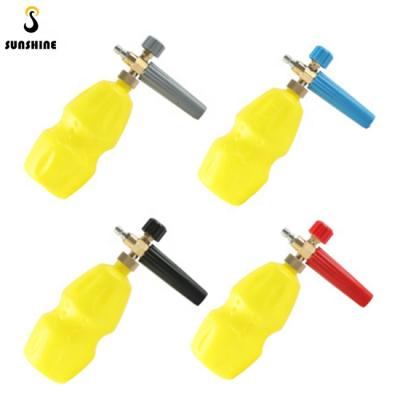 China Car Various Connector Snow Foam Clean Lance With Quick Connectors / High Pressure Foam Cannon for sale