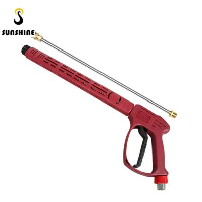 China High Pressure Seal Gun Cleaning Wand Tips Car Cleaning Water Jet Gun with Long Lance Nozzle Wand for sale