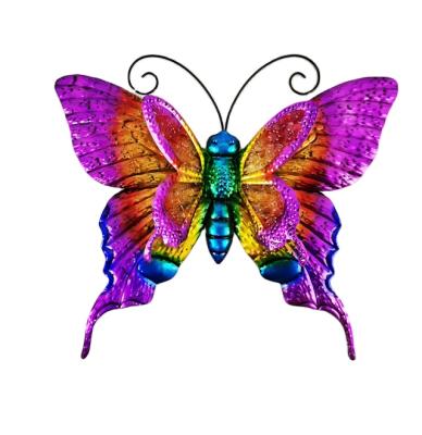 China Art Decor China New Arrivals Metal Butterfly Wall Decor With Iron Wall Art Home Decoration for sale