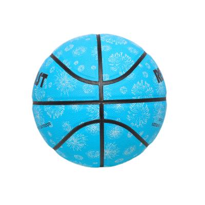 China Basketball Playing Reidonst Wholesale Customized Logo PU Leather Basketball Professional Game Standard Basketball Indoor Outdoor Size 7 for sale