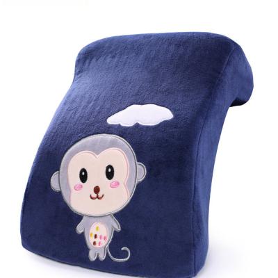 China New Multifunctional Anti-Apnea Memory Foam Slow Bound Face Down Sleep Pillow For Nap With Velvet Cover for sale