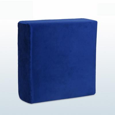 China Slow Blue Rebound Anti-Apnea Gel Memory Foam Cushion Replacement Leather Sofa Rest Cushion for sale