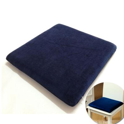 China Office Anti-Decubitus Chair Shape Cushion Memory Foam Car Polyester Floor Cushion Soft Comfortable Square Sofa for sale