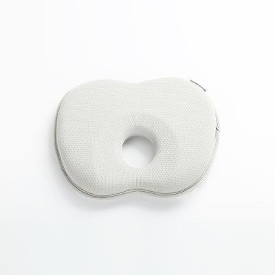 China High Quality Wholesale Anti-Apnea Memory Foam Flat Head Pillow Newborn Baby Resting Pillow for sale