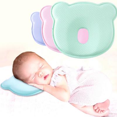 China Wholesale High Quality Anti-Apnea Anti-mite Flat Head Pillow Memory Foam Non-Toxic Baby Care Pillow Factory Custom for sale